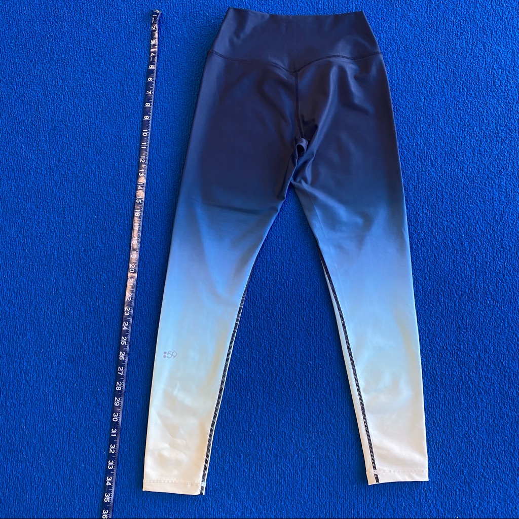 Brand 59 Leggings In Ombre Glue To Yellow